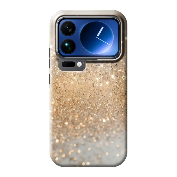 Radiant Gold Glitter Case
