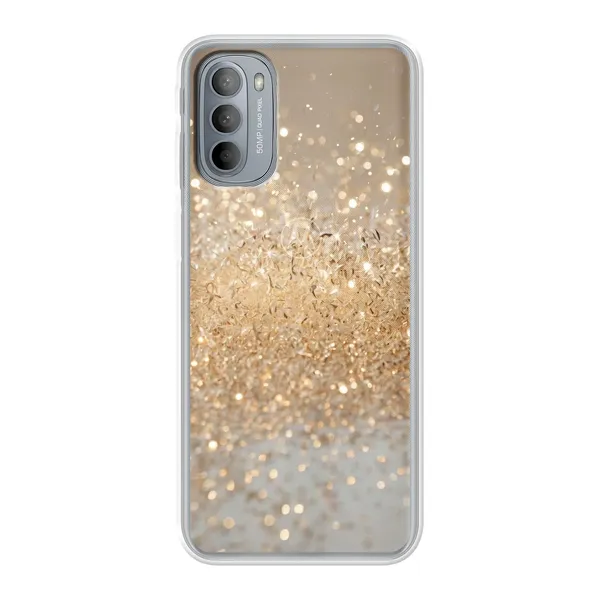 Radiant Gold Glitter Case