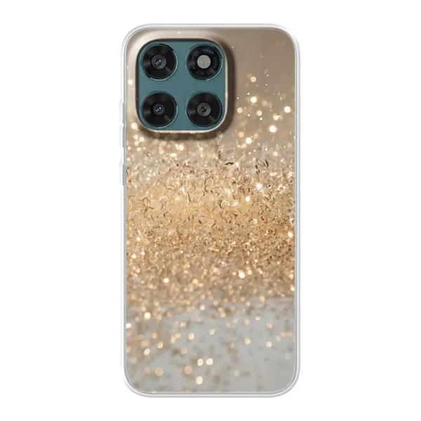Radiant Gold Glitter Case