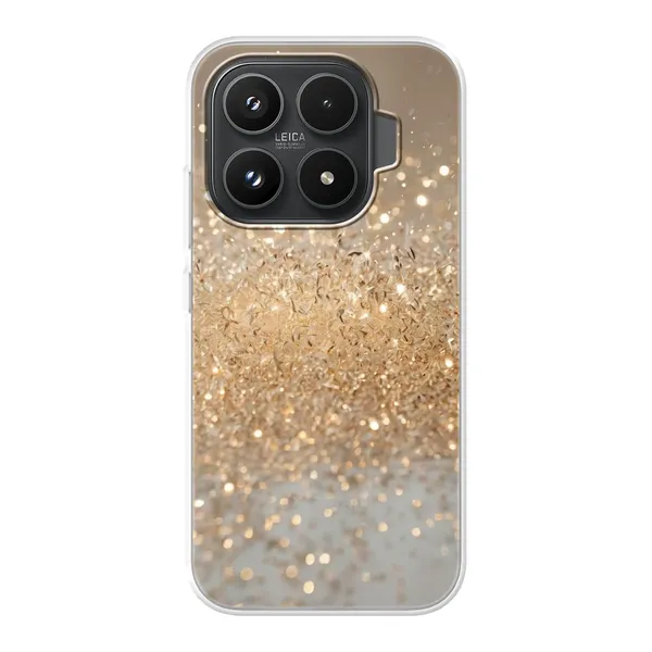 Radiant Gold Glitter Case