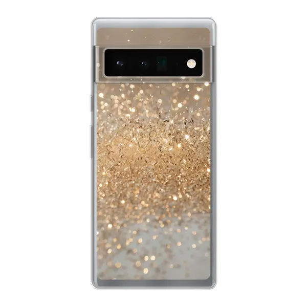 Radiant Gold Glitter Case