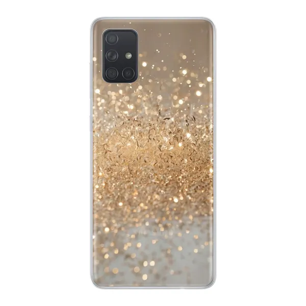 Radiant Gold Glitter Case