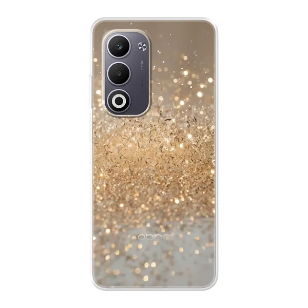 Radiant Gold Glitter Case