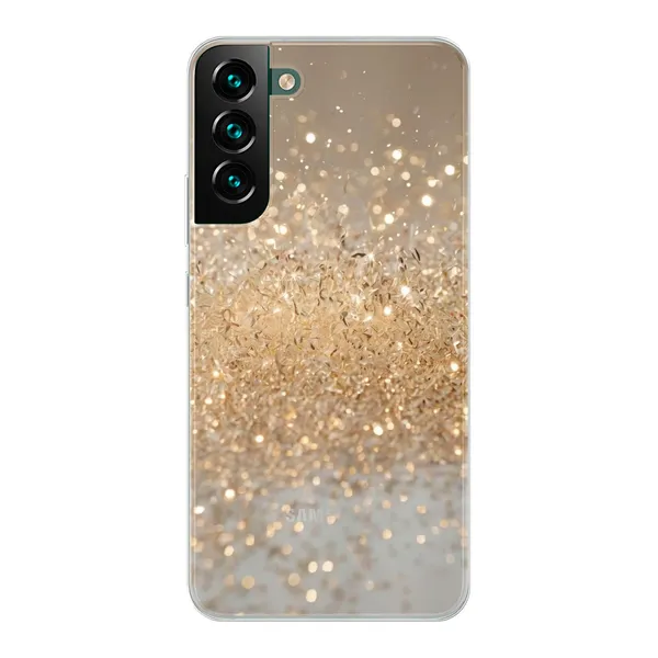 Radiant Gold Glitter Case