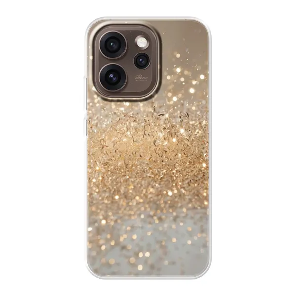 Radiant Gold Glitter Case