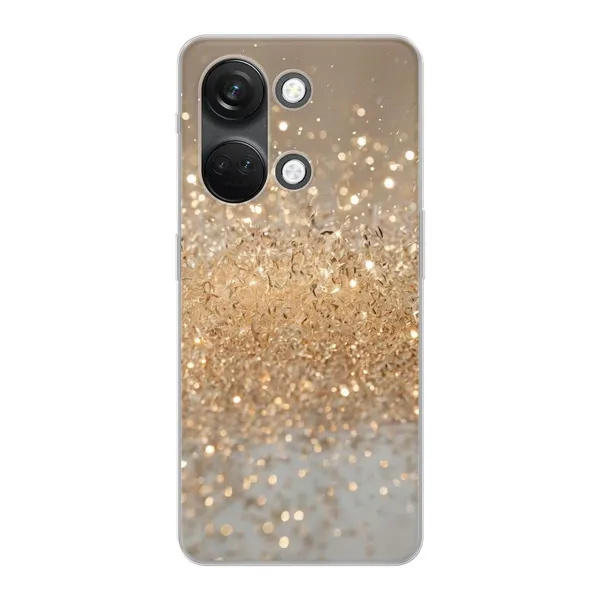 Radiant Gold Glitter Case