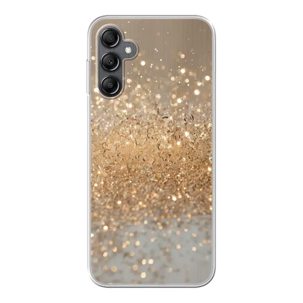 Radiant Gold Glitter Case