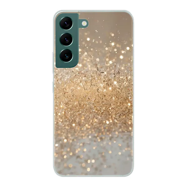 Radiant Gold Glitter Case