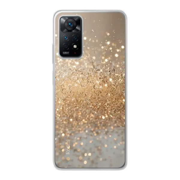 Radiant Gold Glitter Case