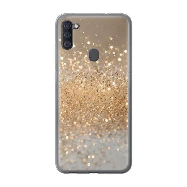 Radiant Gold Glitter Case