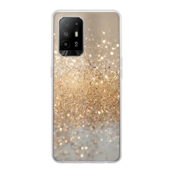 Radiant Gold Glitter Case