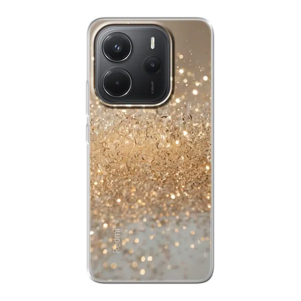 Radiant Gold Glitter Case