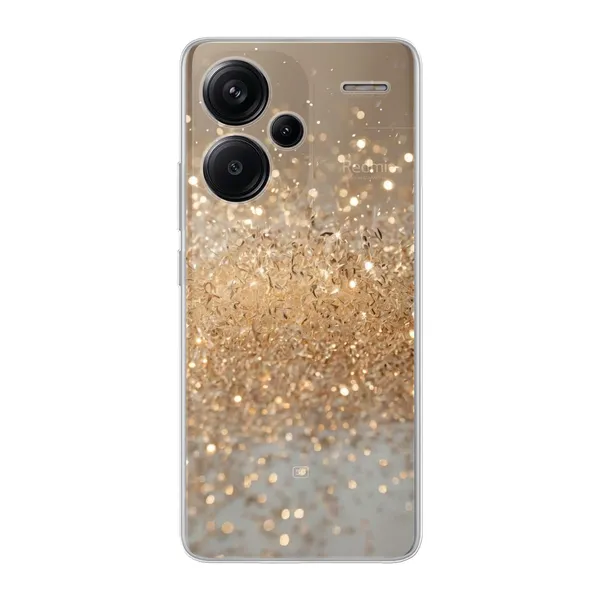 Radiant Gold Glitter Case