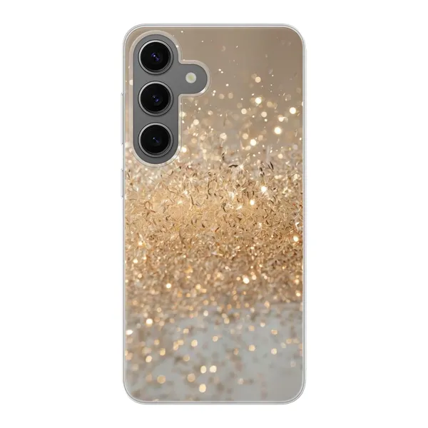 Radiant Gold Glitter Case