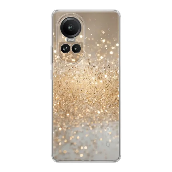 Radiant Gold Glitter Case