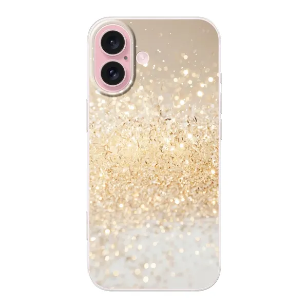 Radiant Gold Glitter Case