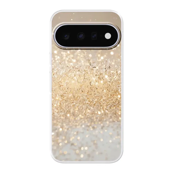 Radiant Gold Glitter Case