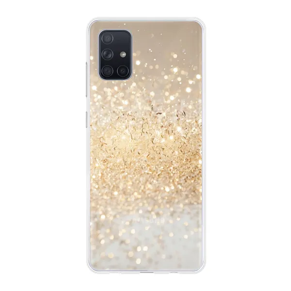 Radiant Gold Glitter Case