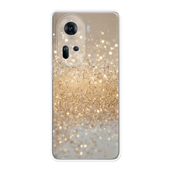 Radiant Gold Glitter Case