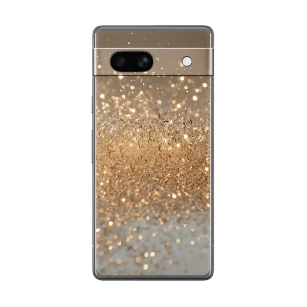 Radiant Gold Glitter Case