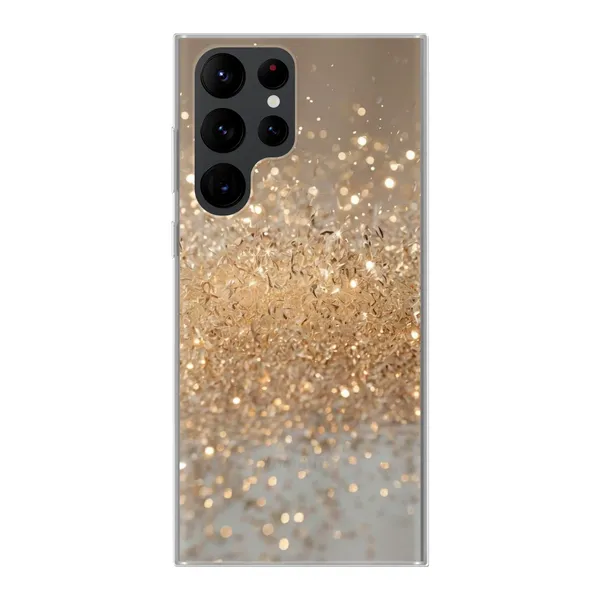 Radiant Gold Glitter Case