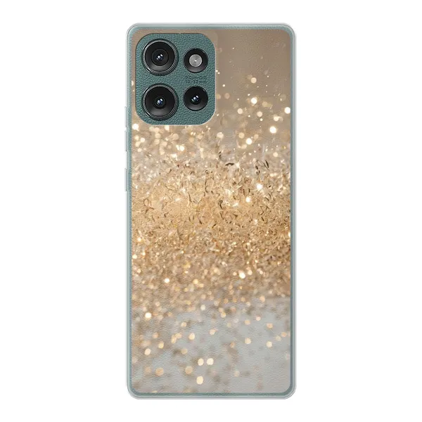 Radiant Gold Glitter Case