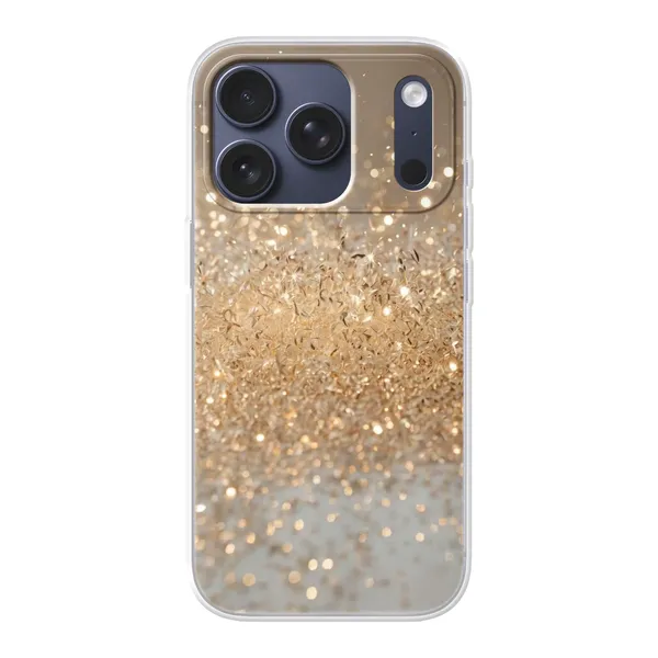 Radiant Gold Glitter Case