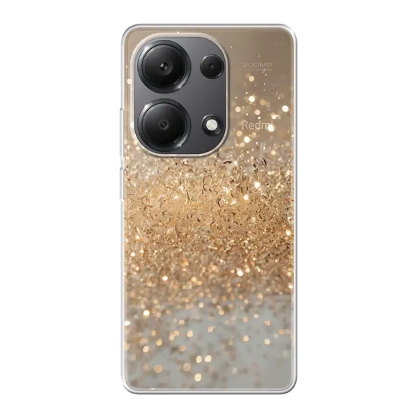 Radiant Gold Glitter Case