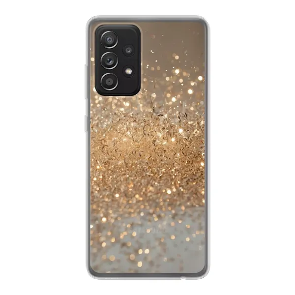 Radiant Gold Glitter Case