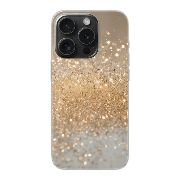 Radiant Gold Glitter Case