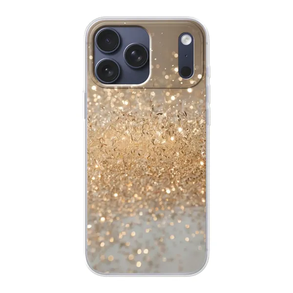 Radiant Gold Glitter Case