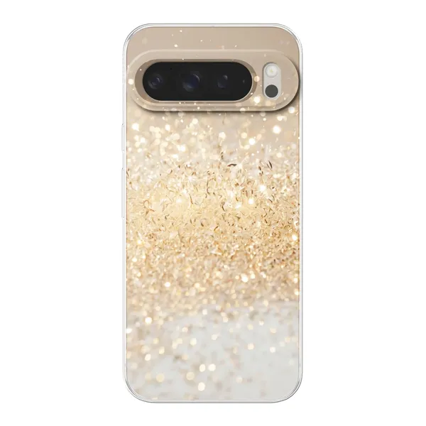 Radiant Gold Glitter Case