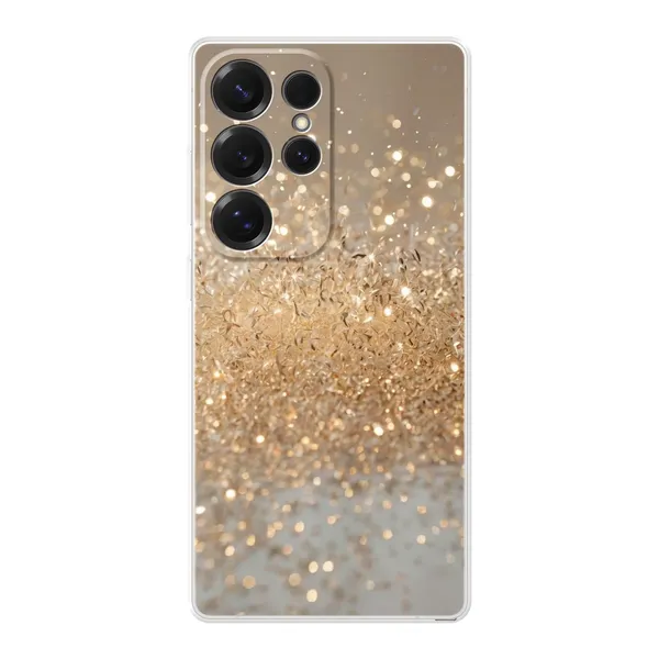 Radiant Gold Glitter Case