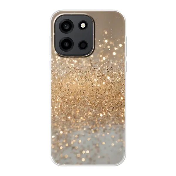 Radiant Gold Glitter Case