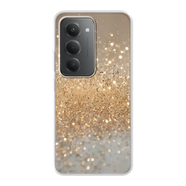 Radiant Gold Glitter Case