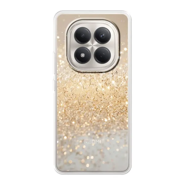 Radiant Gold Glitter Case