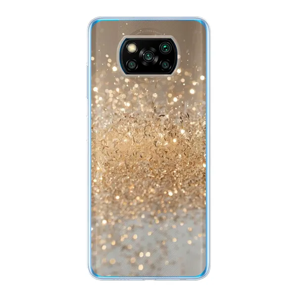Radiant Gold Glitter Case