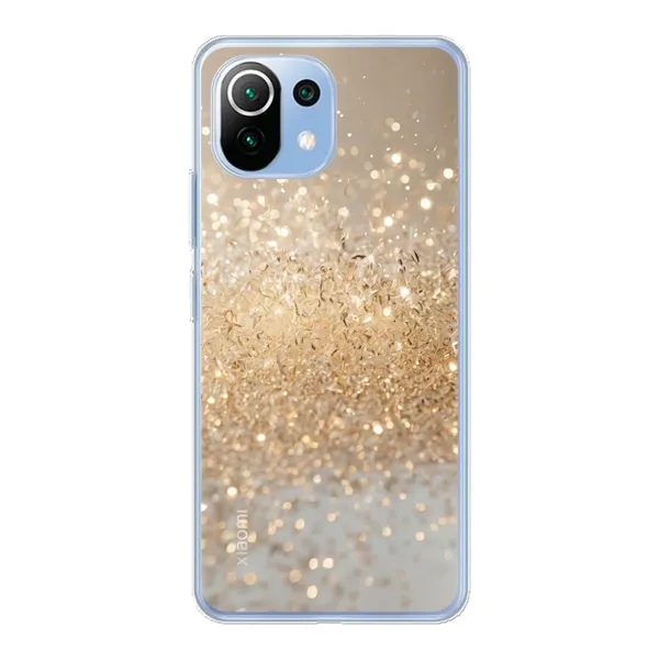 Radiant Gold Glitter Case