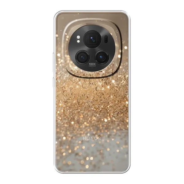 Radiant Gold Glitter Case