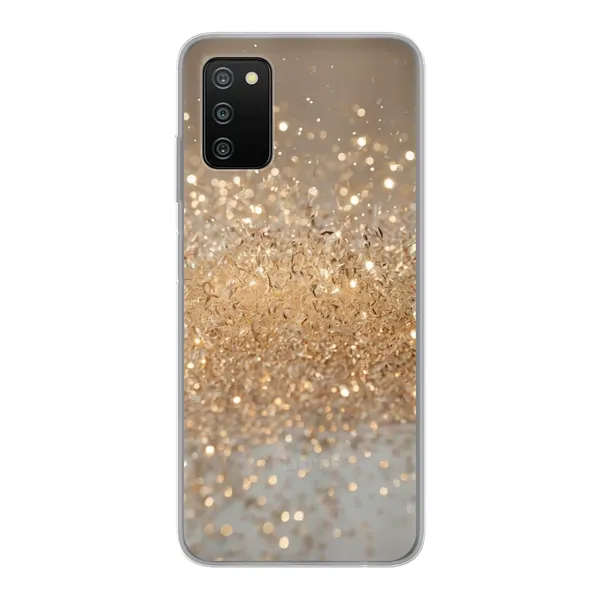 Radiant Gold Glitter Case