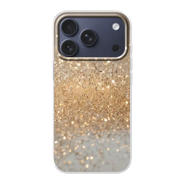 Radiant Gold Glitter Case
