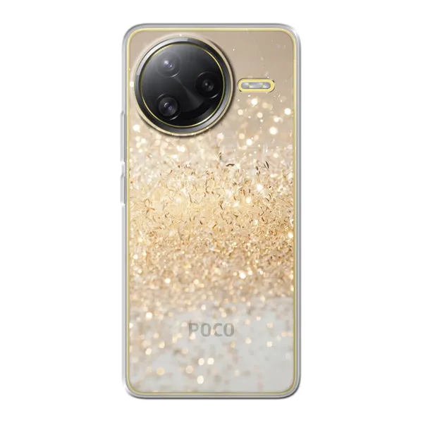 Radiant Gold Glitter Case