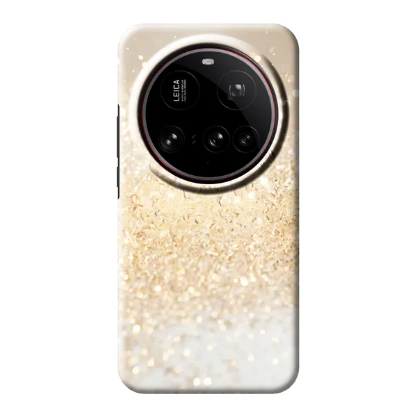 Radiant Gold Glitter Case