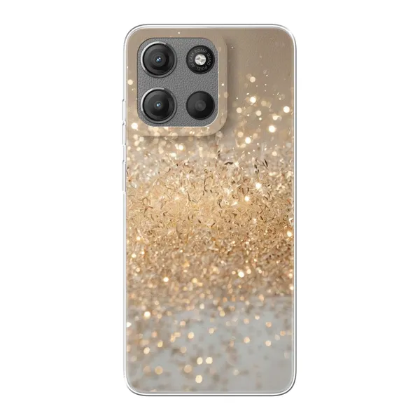 Radiant Gold Glitter Case