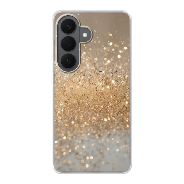 Radiant Gold Glitter Case