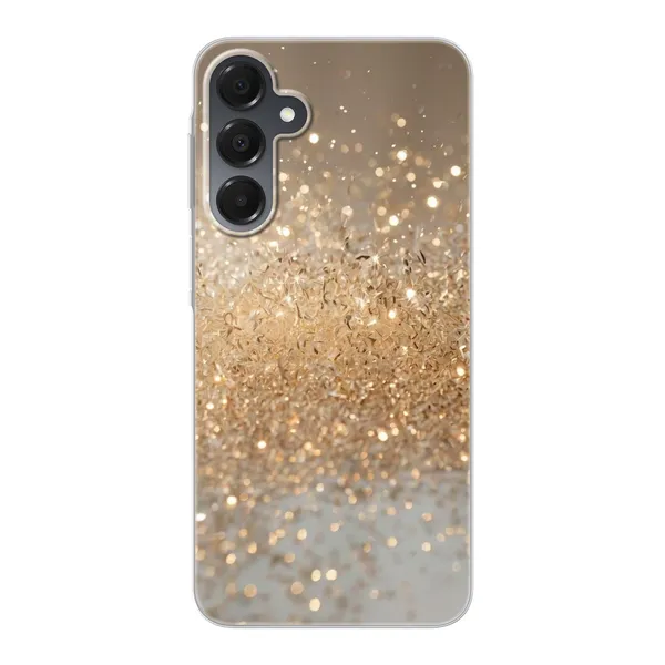 Radiant Gold Glitter Case