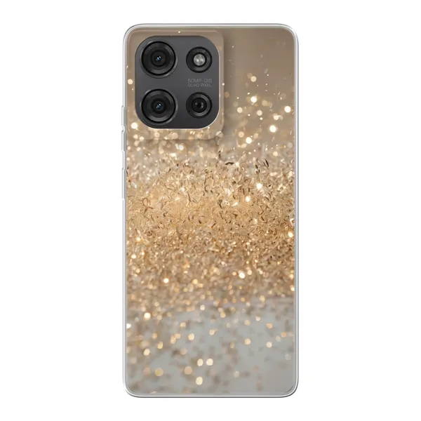 Radiant Gold Glitter Case