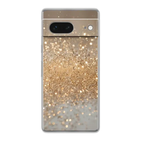 Radiant Gold Glitter Case