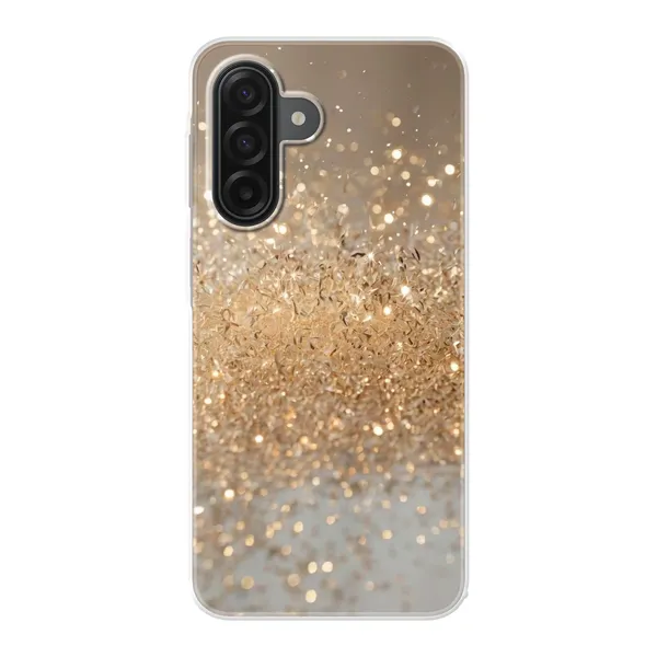 Radiant Gold Glitter Case