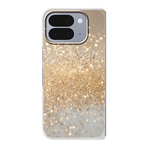 Radiant Gold Glitter Case